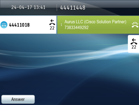 Universal Caller ID for Cisco UCM