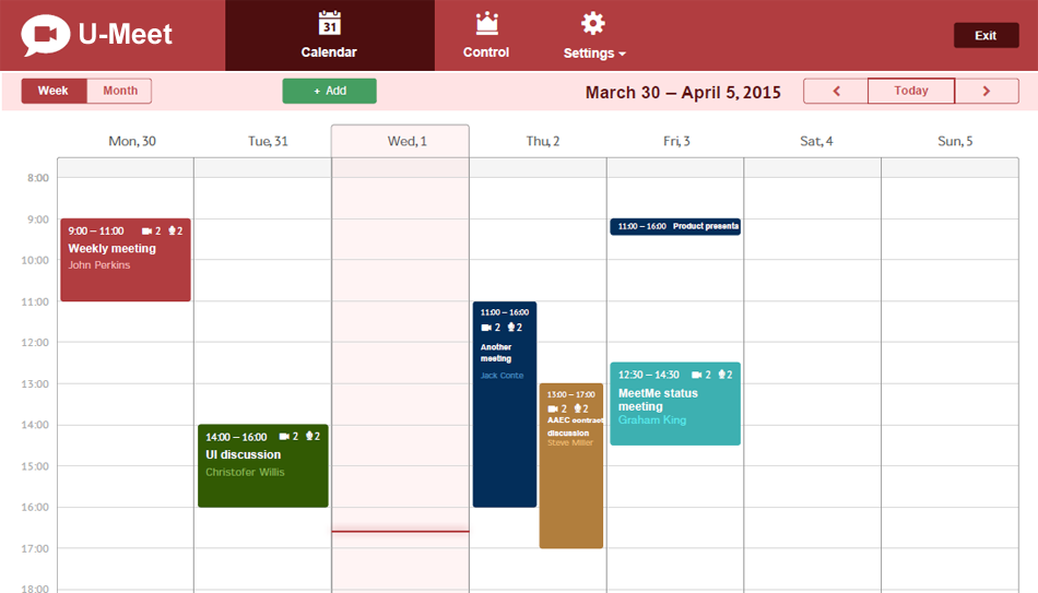 Web Calendar to Schedule Cisco TelePresence Meetings